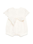 Tutina per neonata JESURUM BABY Piccola Carla beige con dettagli in pizzo PICCOLA CARLA VAR.01 JESURUM 
