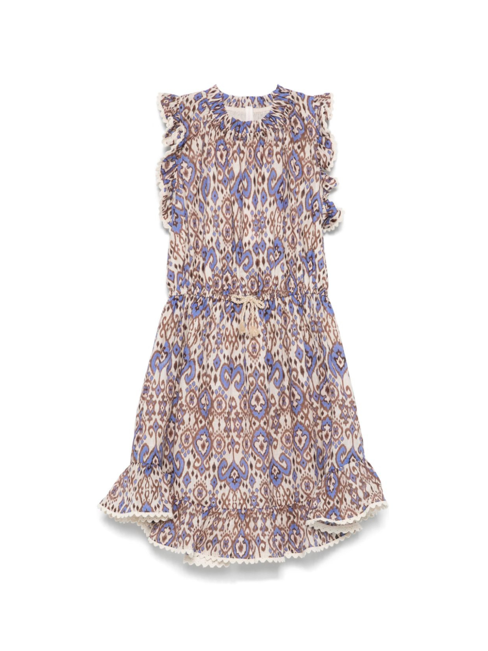 Abito per bambina Zimmerman Kids Wylie multicolore con dettagli ruches 1897DR S251 ZIMMERMANN KIDS 