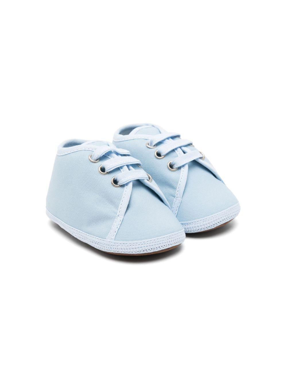 Sneakers azzurre per neonato con punta a contrasto Colorichiari<BR/> MN9578804741B 50 COLORICHIARI 