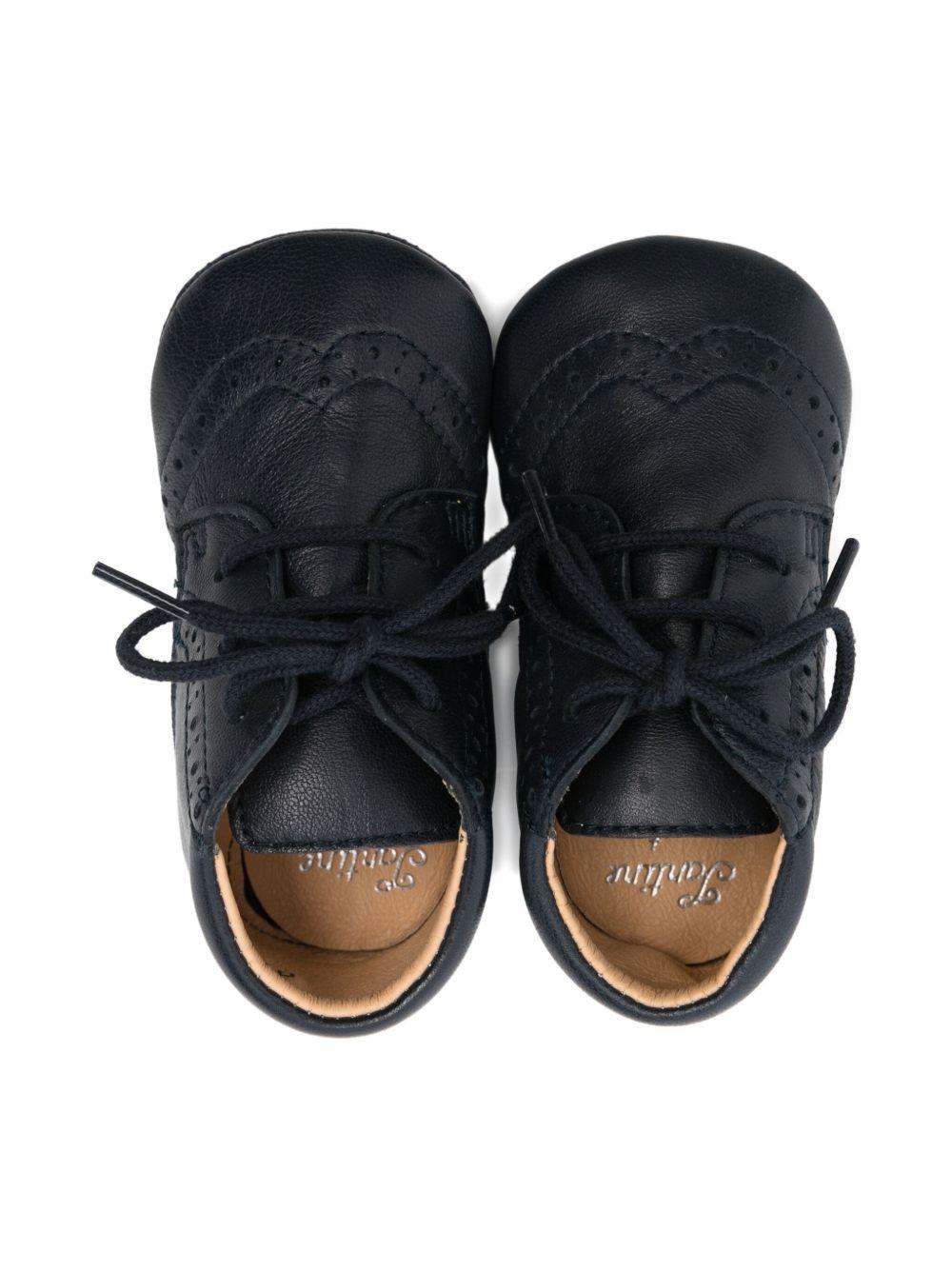 Scarpe primi passi per neonato Tartine Et Chocolat blu con punta tonda AC CL04 02 TArtine & Chocolat 