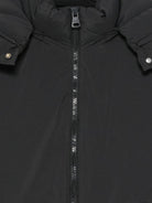 Giubbino per bambino MSGM Kids nero con cappuccio rimovibile F5MSJUPF003 MS040 MSGM KIDS 