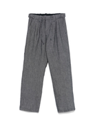 Pantaloni dritti per bambino Paolo Pecora Kids grigio con coulisse PP4004 BLU PAOLO PECORA KIDS 