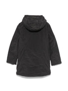 Giacca per bambini K Way Denise Marmotta nero impermeabile K41383W AL8 K-WAY KIDS 