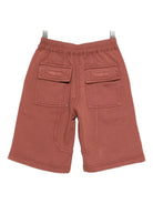 Shorts Cargo per bambino Rick Owens Kids marrone con ampia fascia elastica in vita BG02E5304 FP 13 RICK OWENS KIDS 