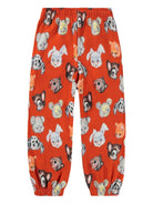 Chino per bambina Molo rosso in cotone biologico 2W25I202 8201 MOLO 