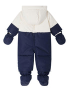 Tuta da neve per neonato Bonpoint blu con cappuccio W05ZOUW00006 177 BONPOINT 