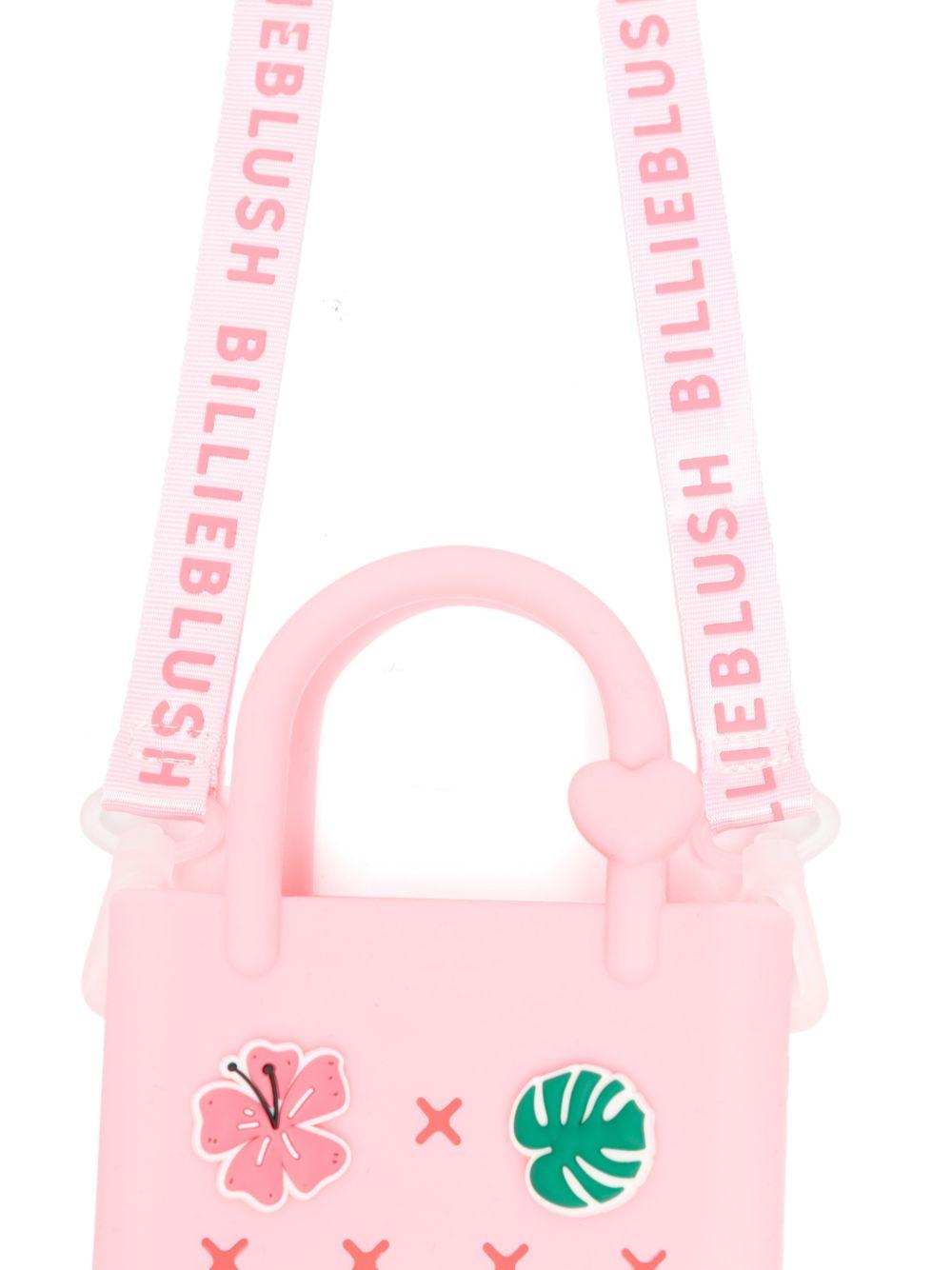 Borsa tote per bambina Billieblush rosa con dettagli applicati U22042 499 BILLIEBLUSH 
