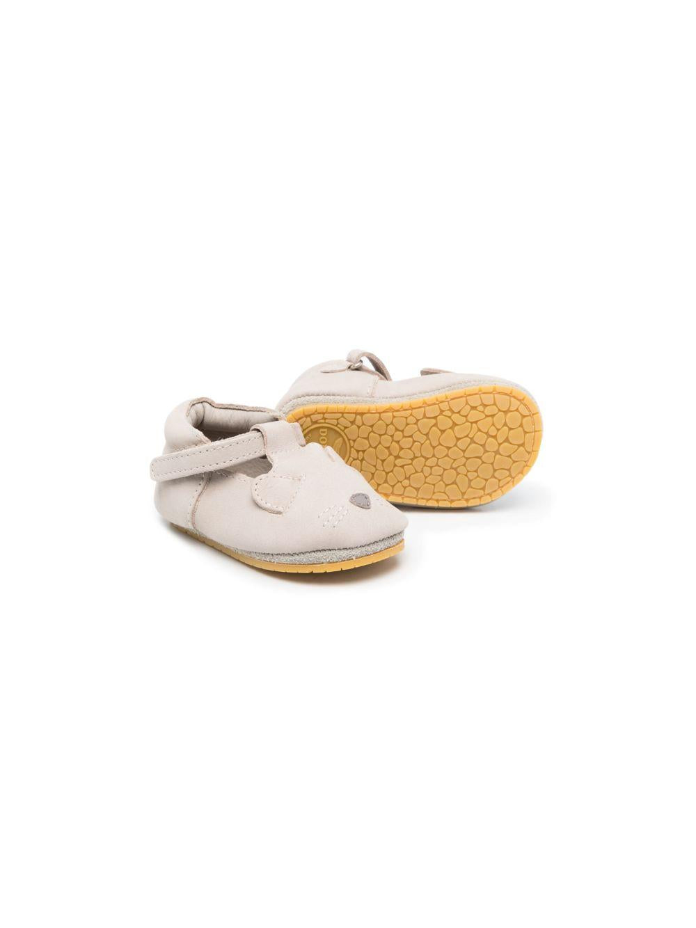 Scarpine primi passi per neonato Donsje grigio con applicazione orecchie 1002005 NL128 DONSJE 