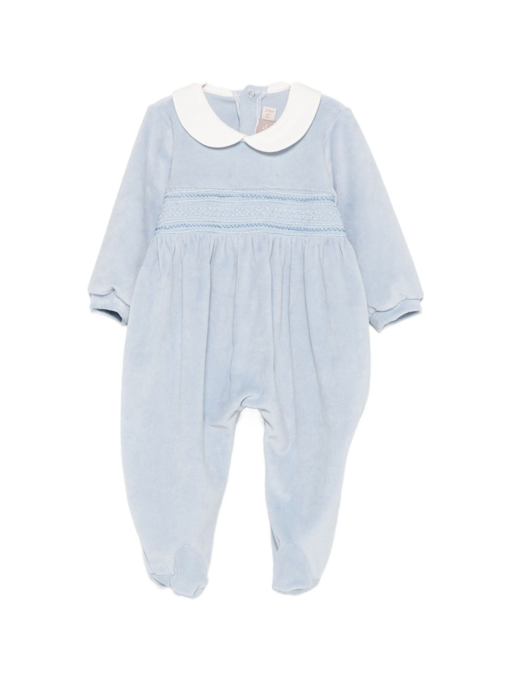 Tutina per neonato La Stupenderia azzurra con bottoni sul retro 1TBTT13 L24 LA STUPENDERIA 