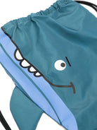 Zaino per bambini Stella McCartney Kids blu a forma di balena TY0P68 Z0537 61G STELLA McCARTNEY KIDS 