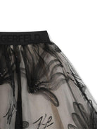 Gonna per bambina Karl lagerfeld Kids nera con paillettes Z31121 192 KARL LAGERFELD KIDS 