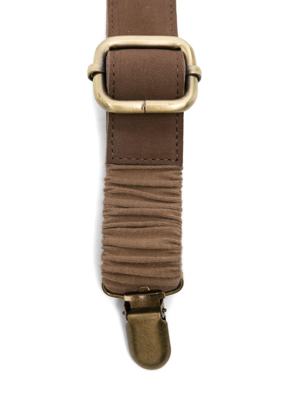Bretelle per bambino Donsje marroni con cinturini regolabili 6031002 CF016 DONSJE 
