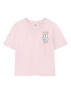 T-shirt per bambina Marc Jacobs Kids x Disney Mickey Mouse rosa con stampa W60691 475 THE MARC JACOBS KIDS 