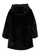Cappotto per bambina Herno Kids nero con pelliccia sintetica GC000058G12630 9300 HERNO KIDS 