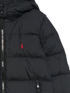 Giubbino per bambino Polo Ralph Lauren Kids nero con design trapuntato 322969861 001 Ralph Lauren kids 