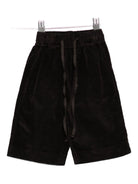 Pantaloni per neonato Album di Famiglia Kids marroni con chiusura a coulisse 25W23381 CHO ALBUM DI FAMIGLIA 
