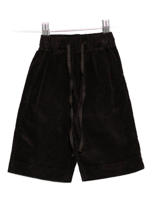 Pantaloni per neonato Album di Famiglia Kids marroni con chiusura a coulisse
