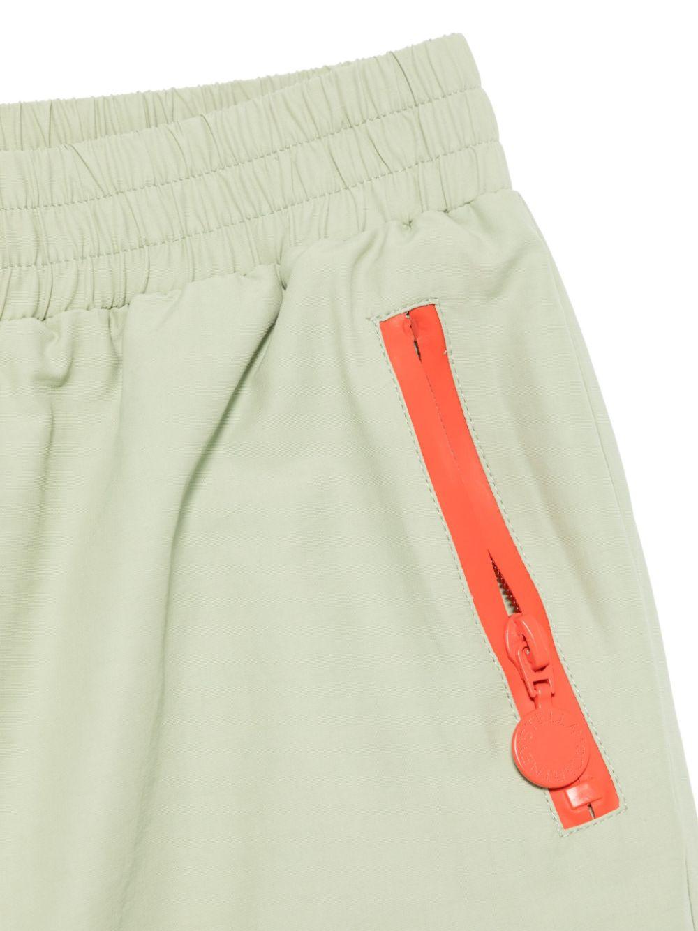 Pantaloni per bambina Stella McCartney verdi affusolati TV6C20 Z2333 740 STELLA McCARTNEY KIDS 