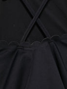 Costume da bagno per bambina Molo nero con spalline sottili 8S25P507 0099 MOLO 