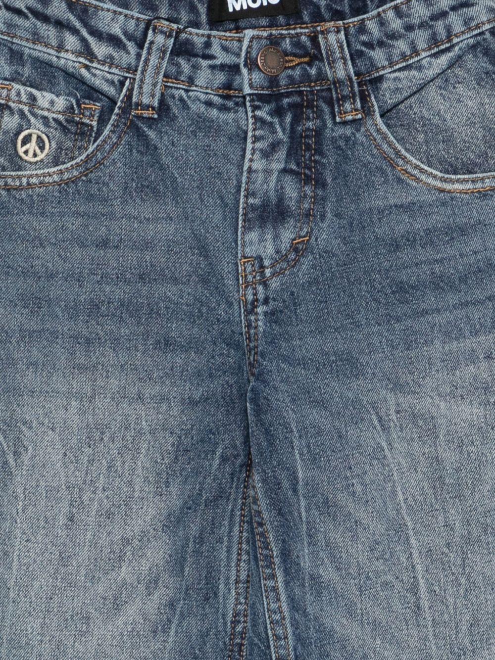 Jeans Askio per bambino Molo denim con design cinque tasche 6S26I112 5662 MOLO 