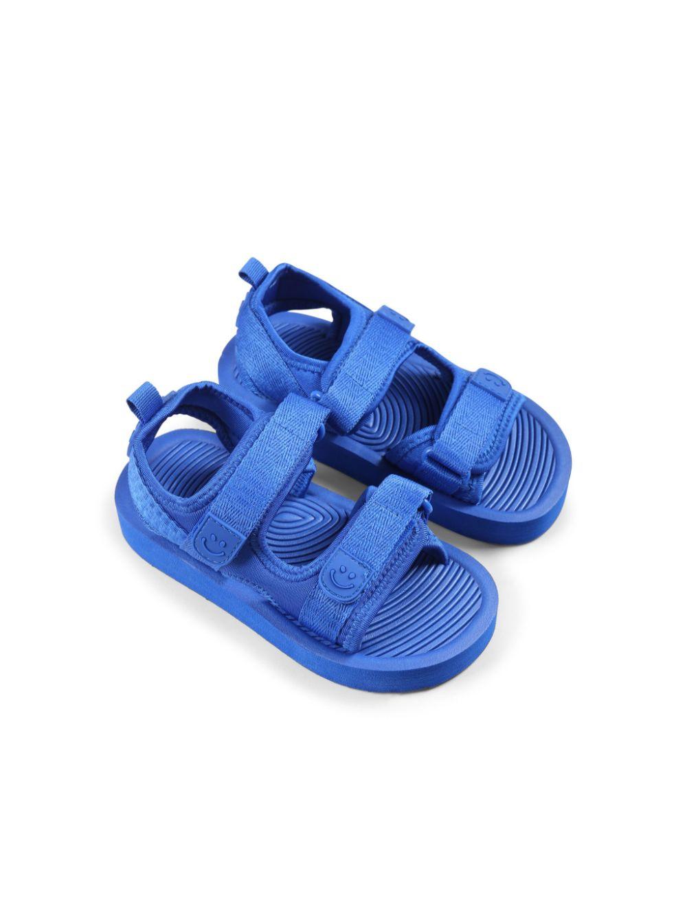 Sandali per bambino Molo Zola blu con chiusura frontale a strappo 7S25U301 8336 MOLO 