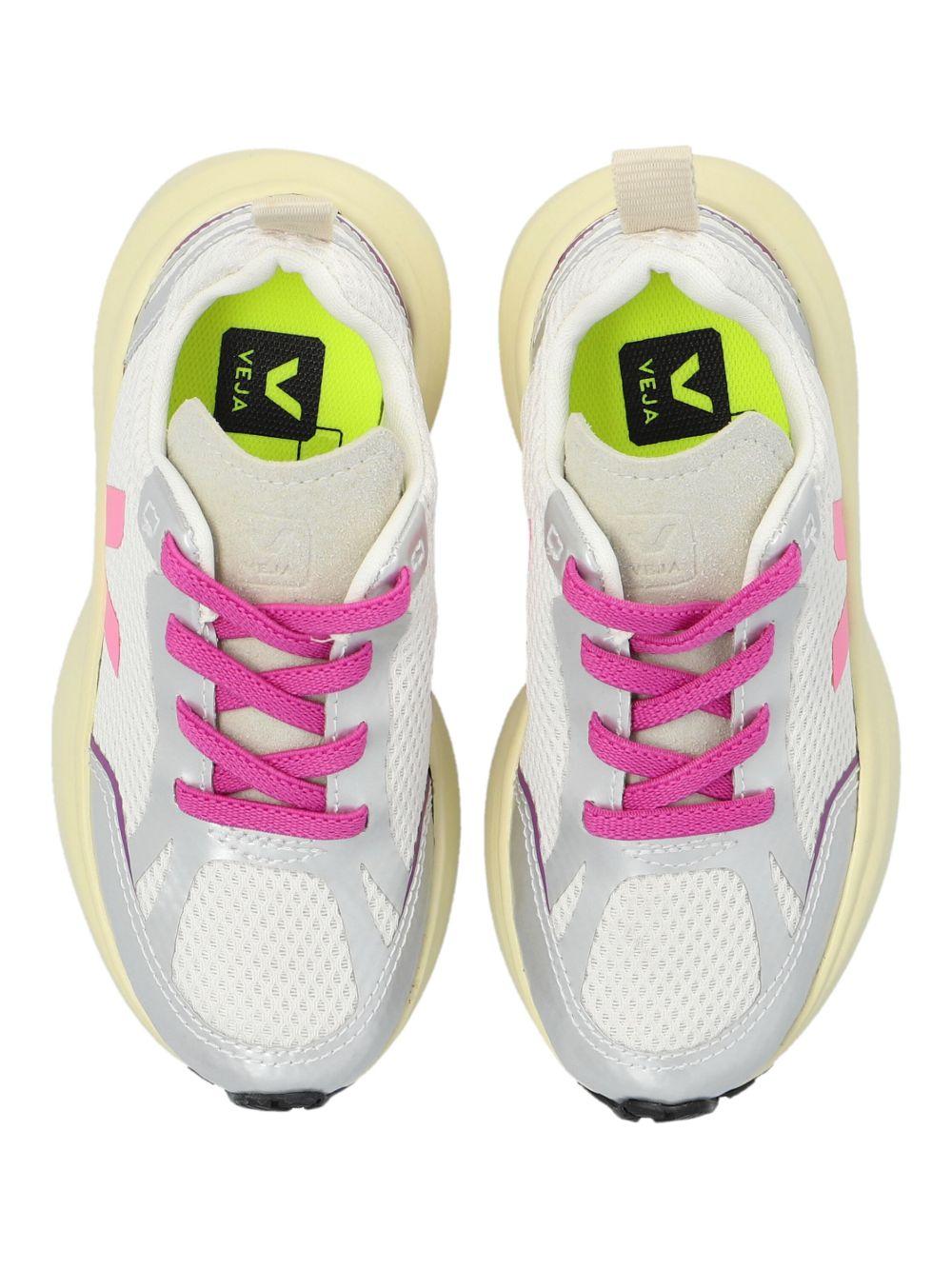 Sneakers per bambina VEJA Kids Canary bianco con chiusura con lacci YL1803821C SMALL CANARY VEJA KIDS 