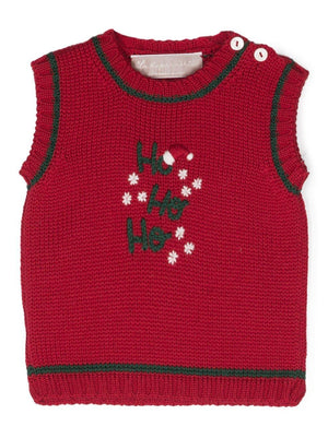 Crew neck top with embroidery