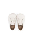 Stivali primi passi per neonato Eli1957 bianco in pelle stringati 11013AF BEIGE ElI 