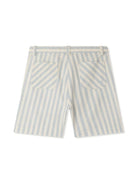 Shorts per bambina Bonpoint azzurro a righe S05GBEW00011 210 BONPOINT 