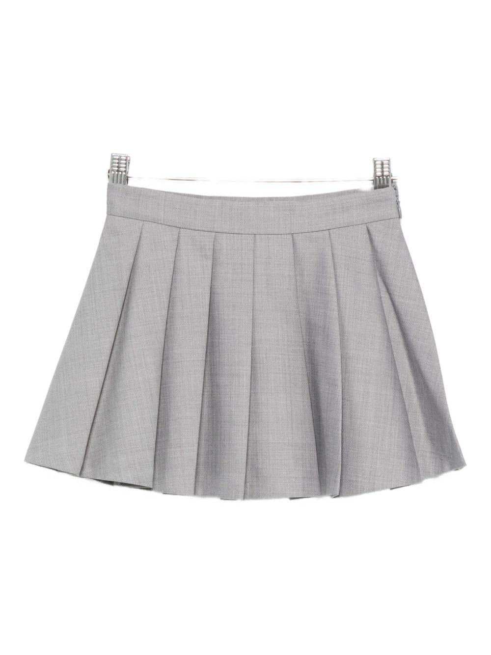 Gonna per bambina Pinko Kids grigia con design plissettato KFGO011CML025 5028 PINKO KIDS 