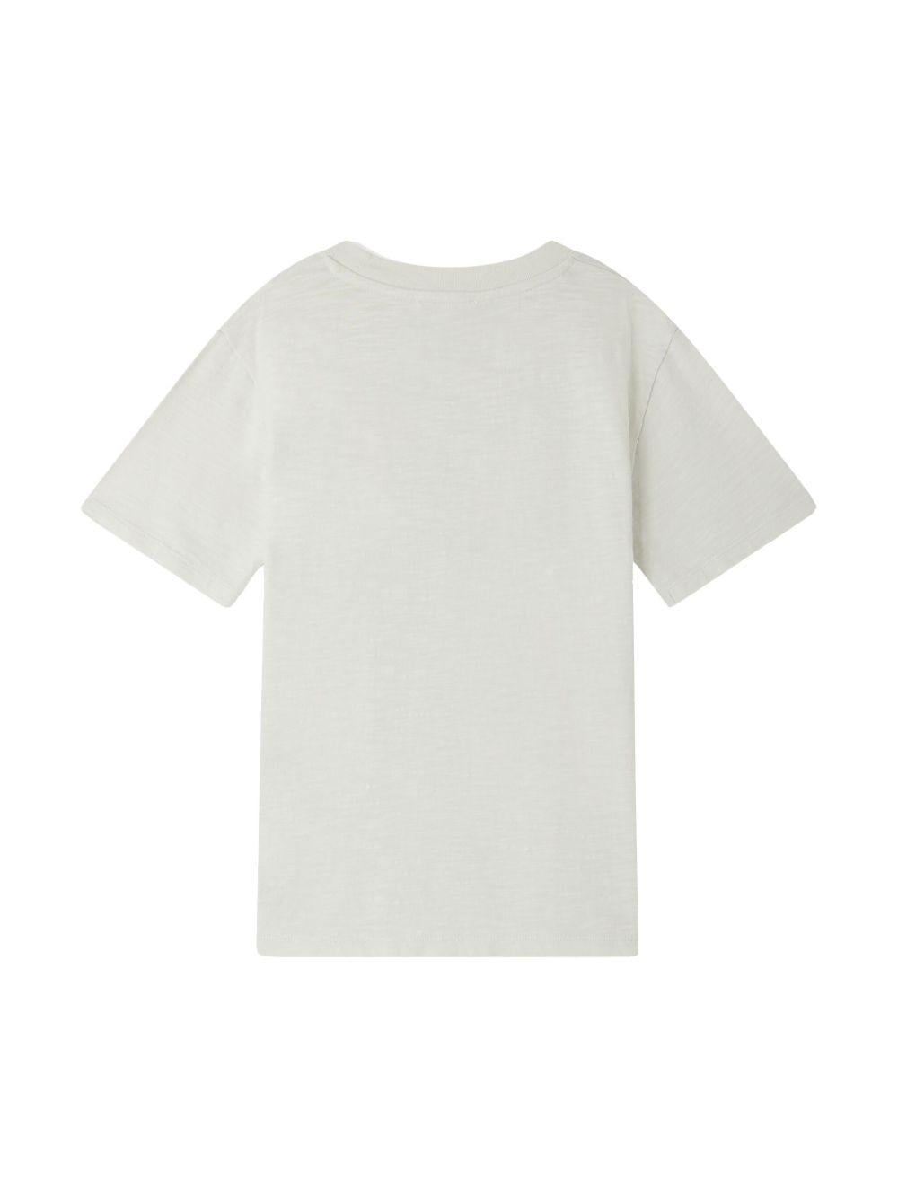 T-shirt per bambino Bonpoint Thibald bianco con stampa sul davanti S05BTSK00012 193 BONPOINT 