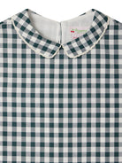 Blusa Elivia per bambina Bonpoint verde con girocollo S05GBLW00026 448A BONPOINT 