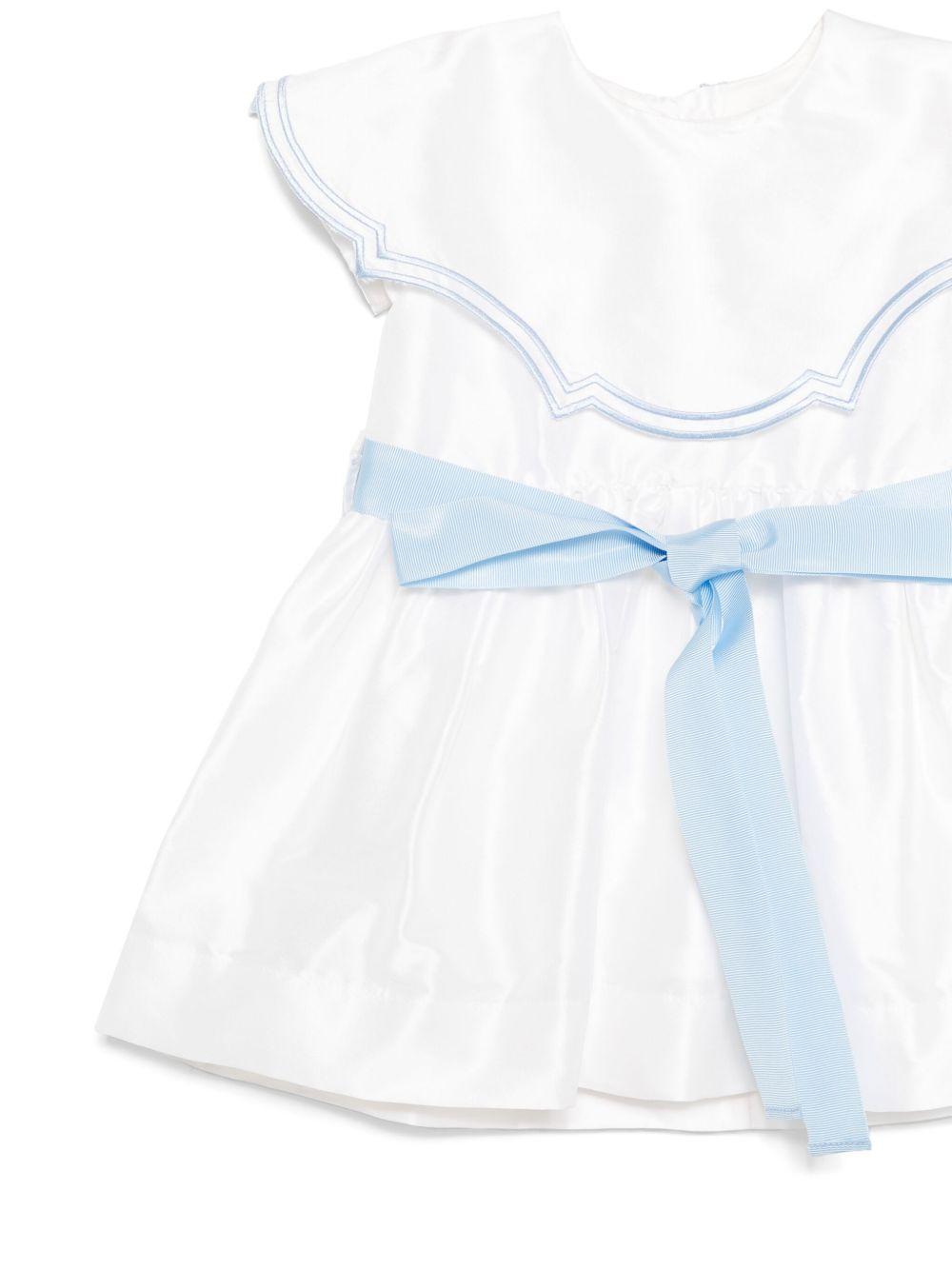 Abito per neonata JESURUM BABY Elettra bianco con dettaglio fiocco ELETTRA VAR.72 JESURUM 