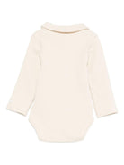 Tutina per neonato Donsje beige con ricamo pupazzo di neve 3042502 00004 DONSJE 