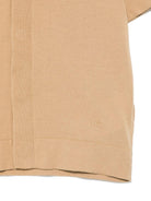 Cardigan a maglia fine per bambino Paolo Pecora Kids marrone con scollo a V PP3987 BEIGE PAOLO PECORA KIDS 