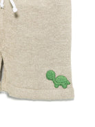 Pantaloni per neonato Gensami kids grigio in maglia PT01-B-SOFT GREY BEIGE GENSAMI 