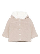 Giubbino per neonata Tartine Et Chocolat beige con scollo con cappuccio CB40000 16 TArtine & Chocolat 