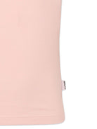 T-shirt per bambina Molo rosa a coste con rifinitura con ruches 2S25A106 5463 MOLO 