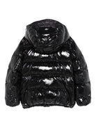 Giubbino per bambina Herno Kids nero con finitura lucida PI000037X12220Z 9300 HERNO KIDS 