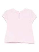 T-shirt per neonata Monnalisa rosa con stampa Alice x Disney 39E610 5002 0090 MONNALISA 