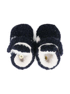 Scarpe primi passi per neonata Douuod Kids blu con tessuto testurizzato BABY452 LANA DOUUOD 