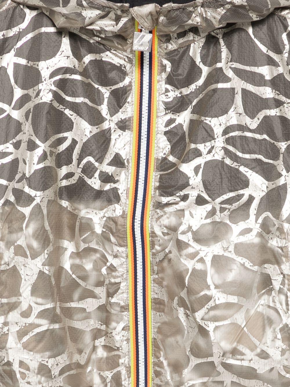 Giacca per bambini K Way Kids multicolore con stampa grafica all-over K5135YW C67 K-WAY KIDS 