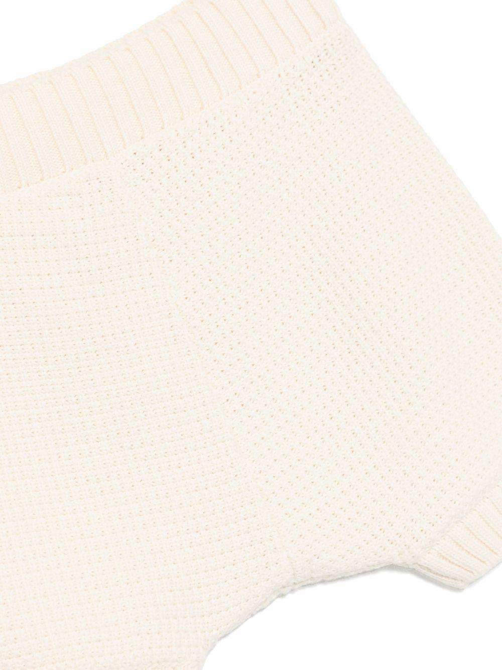 Set top e pantaloni Elsie per neonata Bonpoint beige con girocollo S05PSEK00001 031 BONPOINT 