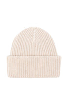 Berretto per bambino MC2 Saint Barth Kids beige con toppa con logo BRR0001 02300I MC2 ST. BARTH KIDS 