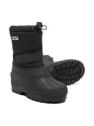 Stivali da neve per bambini Molo neri con suola in gomma 7NOSU601 0099 MOLO 