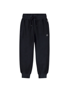Pantaloni sportivi per bambino Molo Alvar nero con orli alle caviglie elasticizzati 6W25I202 0099 MOLO 