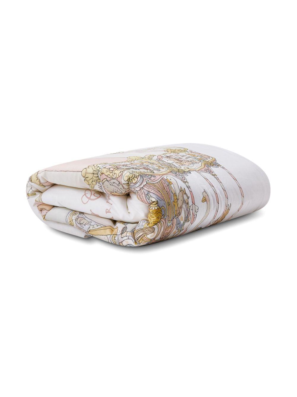 Coperta con ricamo per neonato Atelier Choux bianco con design rettangolare QU-CS-MOC A-U ATELIER CHOUX PARIS 