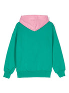 Felpa con stampa per bambino MSGM Kids multicolor con cappuccio F4MSJGHS213 042 MSGM KIDS 