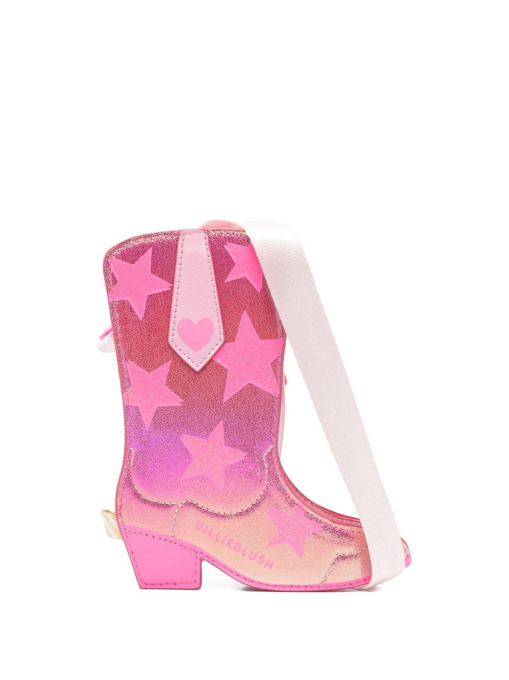 Borsa a tracolla per bambina Billieblush rosa a forma di stivale U21649 473 BILLIEBLUSH 