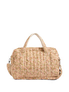 Borsa fasciatoio per neonati Bonpoint Piou beige  trapuntata a fiori W05NBAW00002 522C BONPOINT 